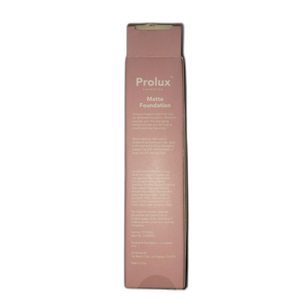 Prolux Matte Foundation Shell NEW - Picture 2 of 4